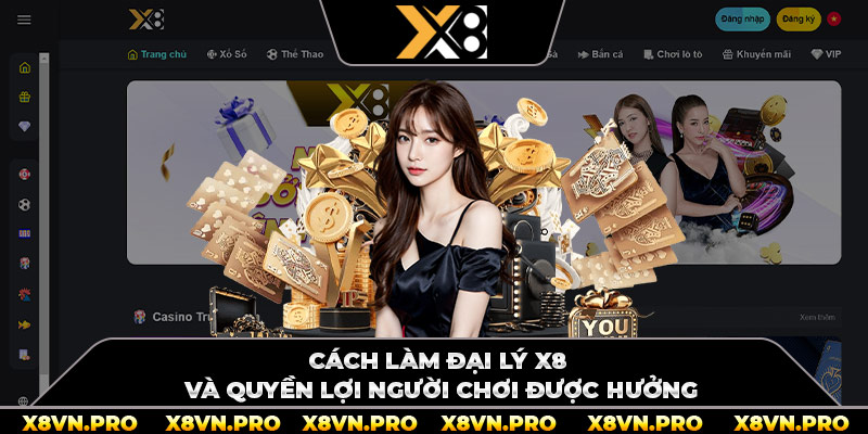 Cách Làm Đại Lý X8 Và Quyền Lợi Người Chơi Được Hưởng